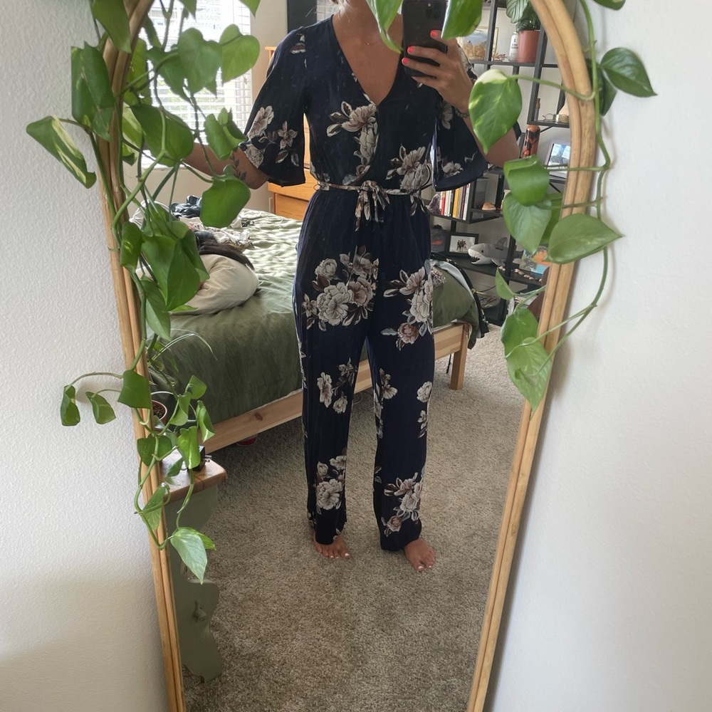 Floral Jumpsuit